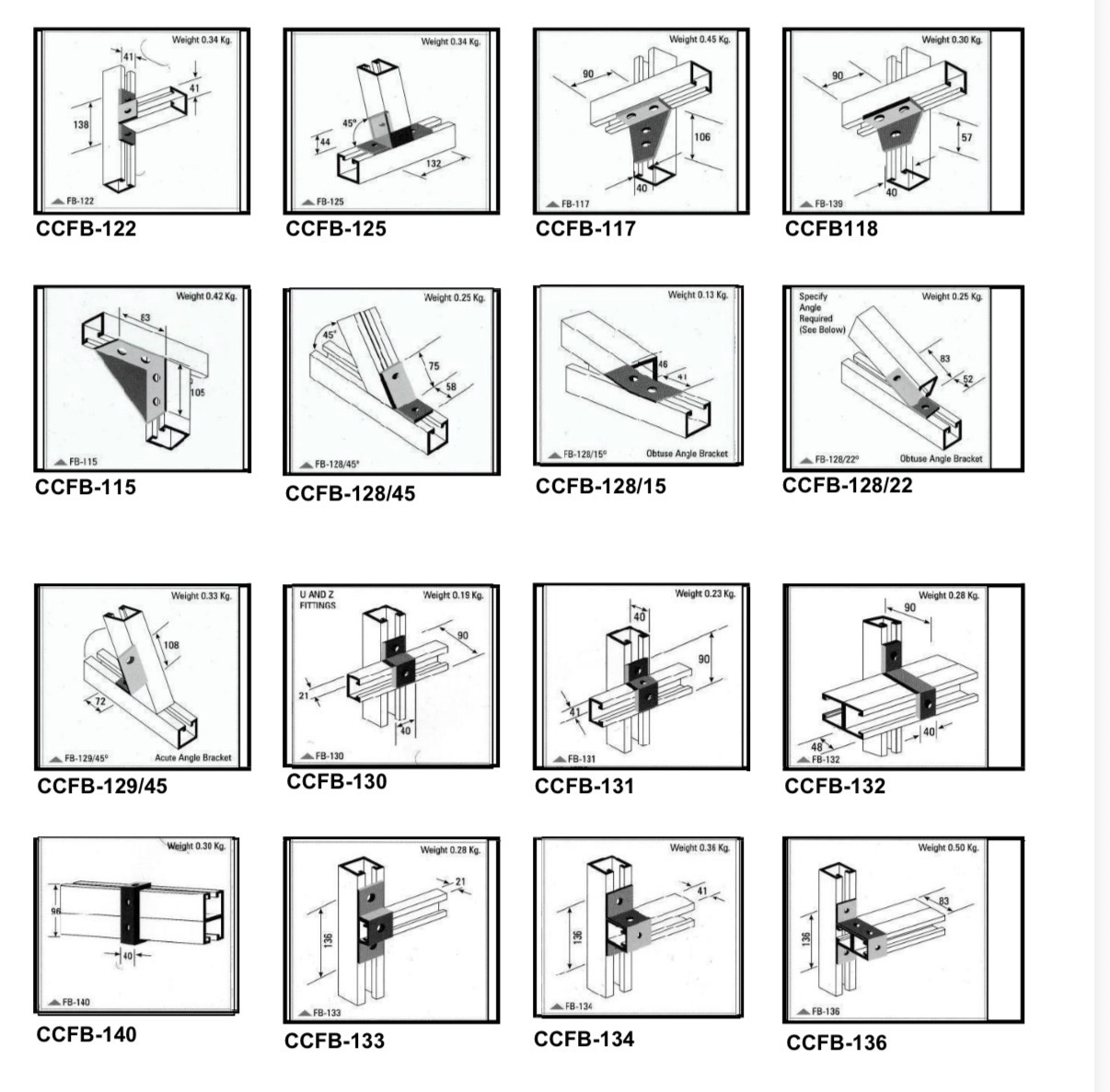 Brackets & Fixings catalogue panel 2