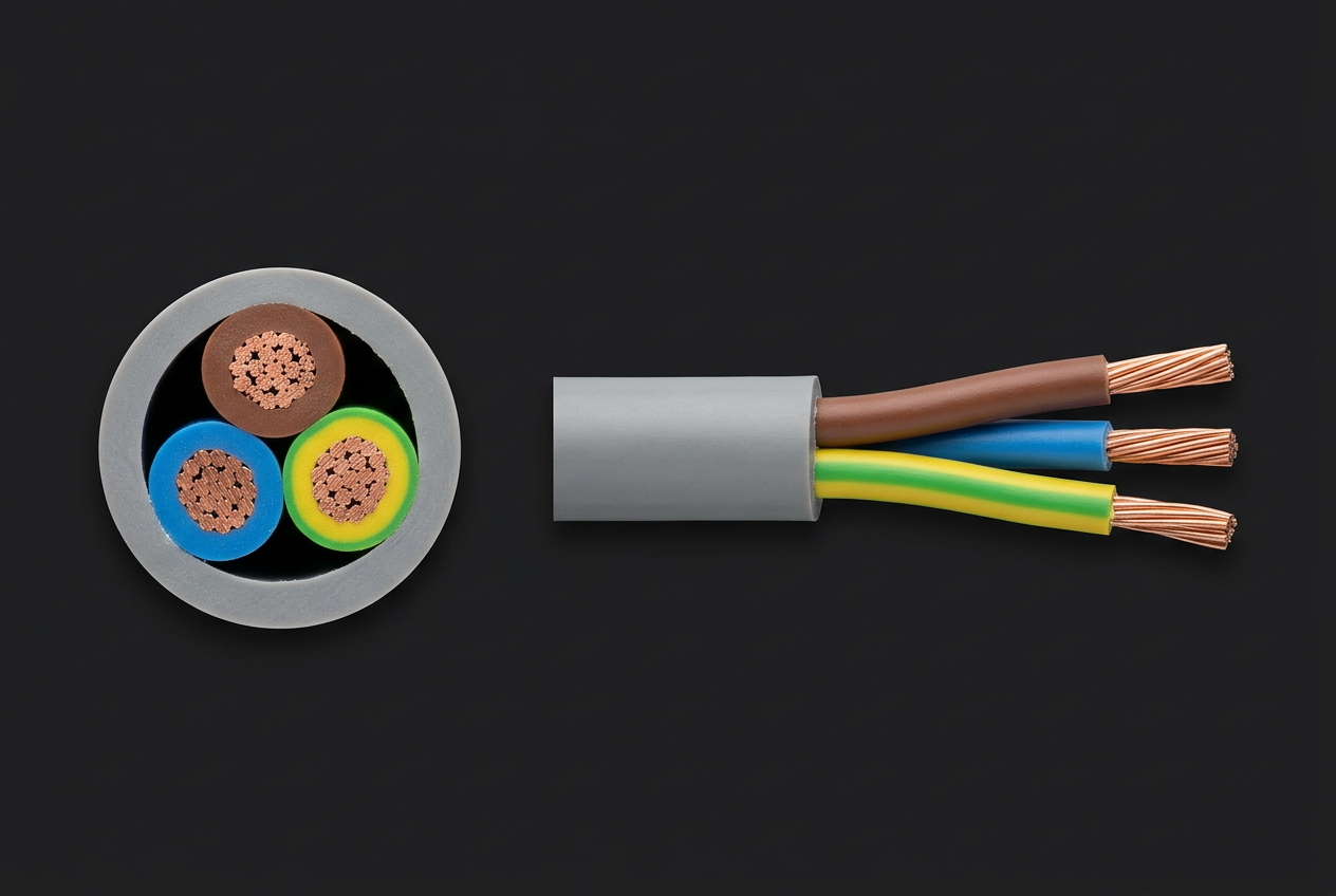 6381Y Flexible 19 Strand Double Insulated Cable